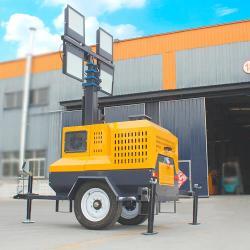 Мачта светодиодная на солнечных батареях с дизельным генератором (арт. 25-5083030)