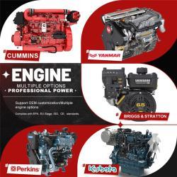 Каток вибрационный однобарабанный гидравлический с двигателем Changchai (арт. 25-5083040)