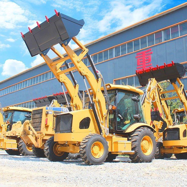 Экскаватор-погрузчик мини 4x4 с двигателем и колесами Китай (арт. 25-5083049)