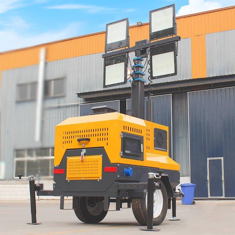 Осветительная башня мобильная светодиодная 7м солнечная и DC (арт. 25-5083053)