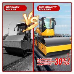 Каток дорожный вибрационный Double Bullet Drive с двигателем (арт. 25-5083055)