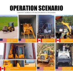 Погрузчик телескопический мини колесный 4x4 для фронтальных работ (арт. 25-5083058)