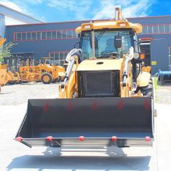 Экскаватор мини 4x4 с фронтальным погрузчиком и обратной лопатой (арт. 25-5083059)