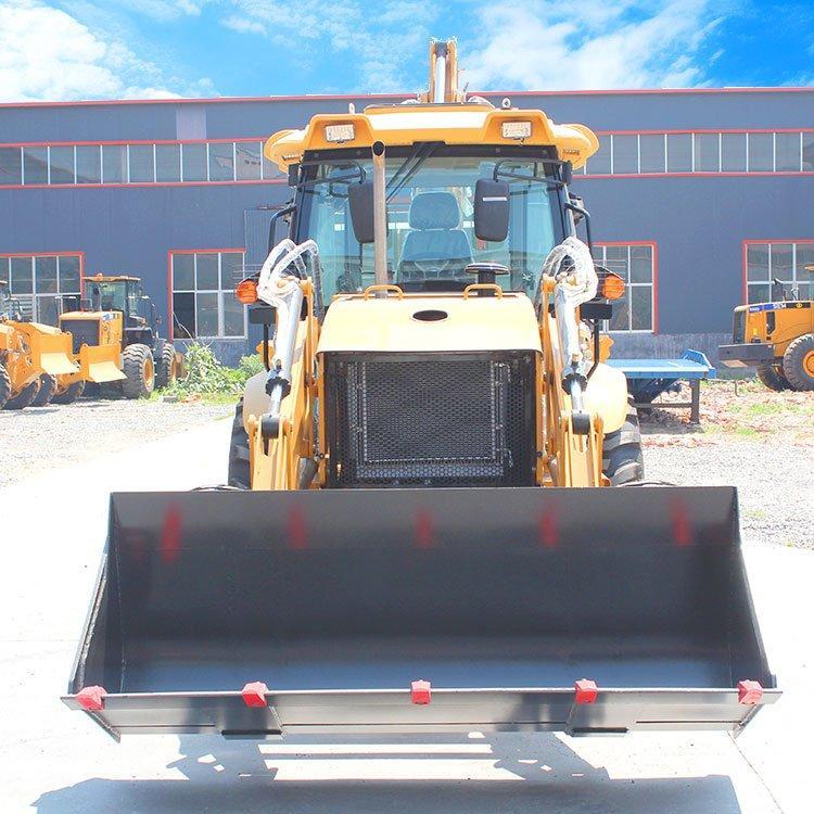 Экскаватор мини 4x4 с фронтальным погрузчиком и обратной лопатой (арт. 25-5083059)