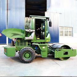 Каток дорожный вибрационный стальной 4 тонны с насосом (арт. 25-5083095)