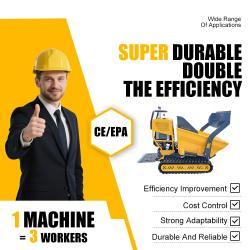 Самоходный мини-гусеничный самозагружающийся гидравлический погрузчик (арт. 25-5083105)