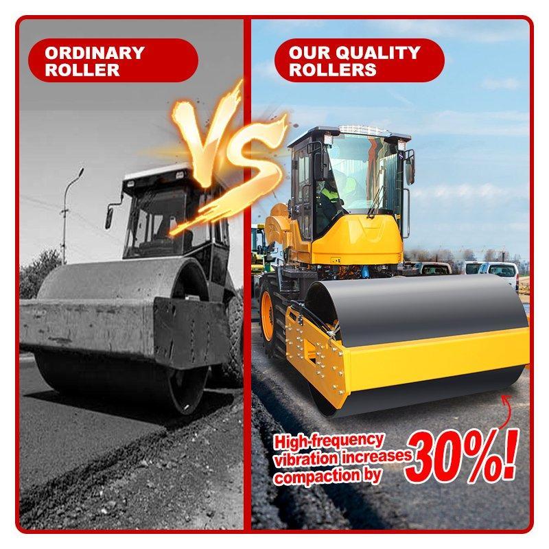 Каток дорожный вибрационный двухвальцовый 8 тонн мини (арт. 25-5083125)