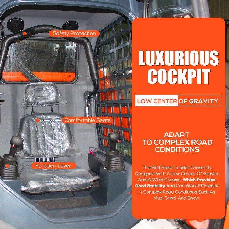 Погрузчик мини фронтальный с гидравлическим насосом Moog (арт. 25-5083136)