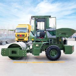 Каток дорожный вибрационный одновальцовый стальной для асфальта (арт. 25-5083151)