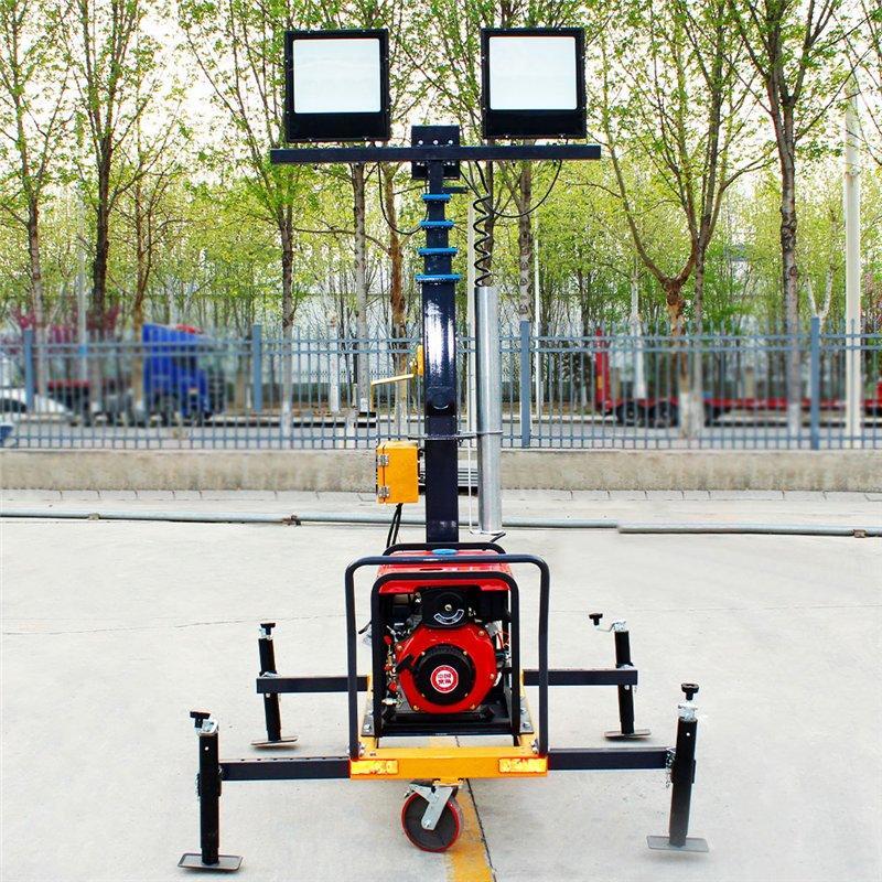 Мачта осветительная телескопическая 6м на прицепе (арт. 25-5083160)