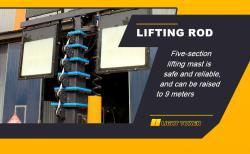 Осветительная башня мобильная дизельная 9M LED (арт. 25-5083165)