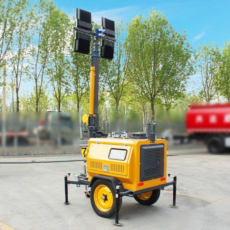 Осветительная башня мобильная 4x400W телескопическая 9м (арт. 25-5083168)