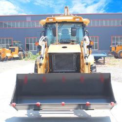 Погрузчик экскаватор мини колёсный с обратной лопатой (арт. 25-5083182)