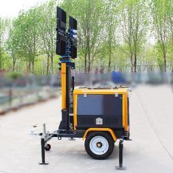 Мобильная световая башня ручная 7м 9м высокого качества (арт. 25-5083191)