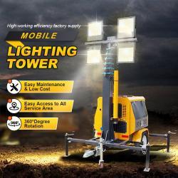 Осветительная башня мобильная гидравлическая для стройки (арт. 25-5083194)