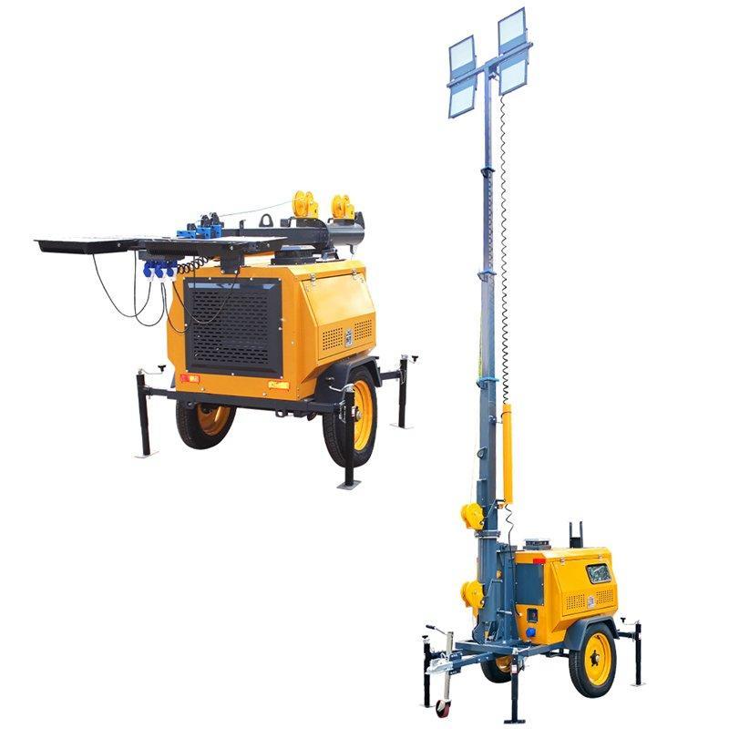 Осветительная башня мобильная LED 9м с дизельным генератором (арт. 25-5083198)