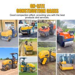 Каток дорожный мини вибрационный 1-1.5 тонны для грунта (арт. 25-5083209)