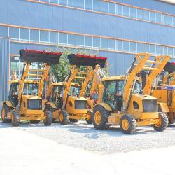 Экскаватор-погрузчик мини 4x4 колеса новый (арт. 25-5083222)