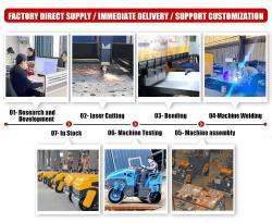 Каток дорожный мини вибрационный гидравлический двухвальцовый (арт. 25-5083242)