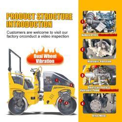 Каток вибрационный мини гидравлический дорожный (арт. 25-5083244)