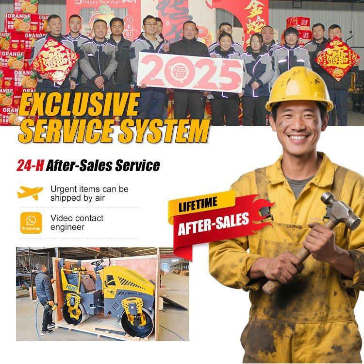 Каток дорожный вибрационный мини двухвальцовый 1-5 тонн (арт. 25-5083250)