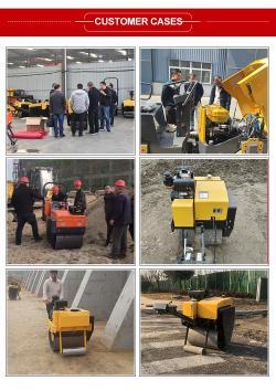 Каток вибрационный бензиновый с двойным барабаном и двигателем (арт. 25-5083252)