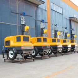 Башня световая мобильная LED для улицы дизель-аккум. белая (арт. 25-5083273)