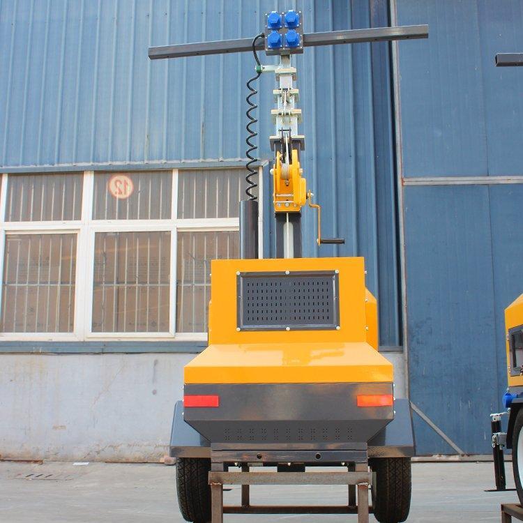 Башня световая мобильная LED для улицы дизель-аккум. белая (арт. 25-5083273)