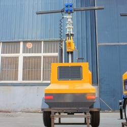 Башня световая мобильная LED для улицы дизель-аккум. белая (арт. 25-5083273)