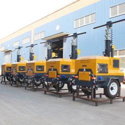 Башня осветительная дизельная 400W с LED/галоген лампами (арт. 25-5083297)