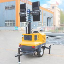 Мачта светодиодная 7м с солнечным и DC питанием высокая эффективность (арт. 25-5083303)