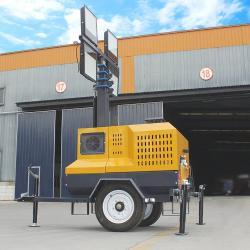 Мобильная световая башня 5м 7м 9м дизель и солнце (арт. 25-5083305)