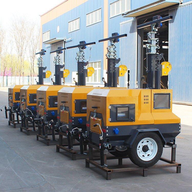 Мачта осветительная портативная светодиодная солнечная белая (арт. 25-5083315)