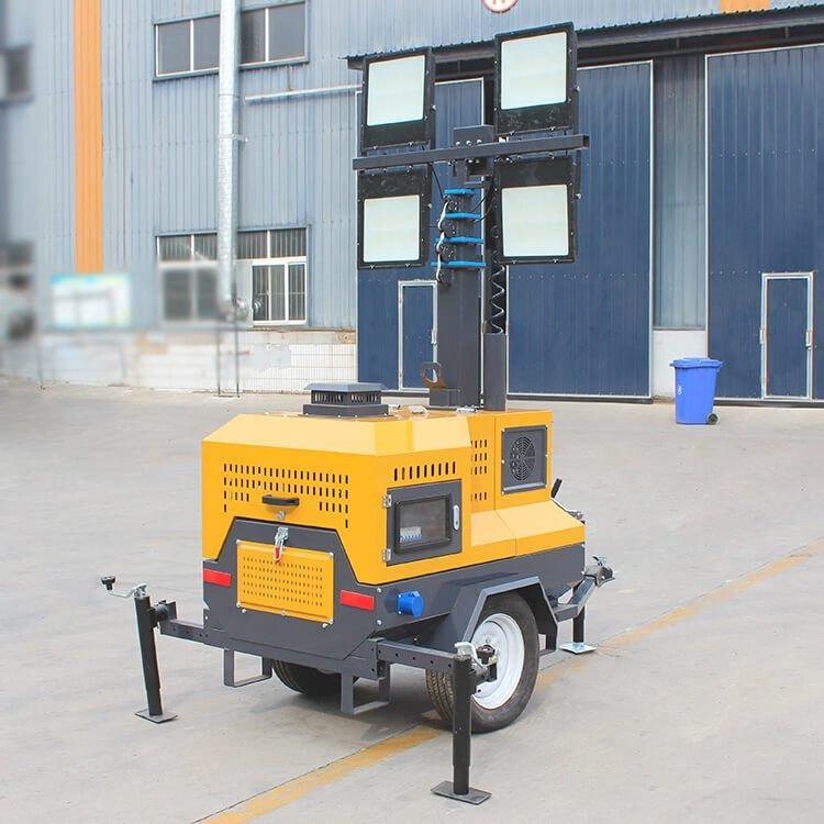 Осветительная башня мобильная 7м с дизель-генератором и LED (арт. 25-5083323)