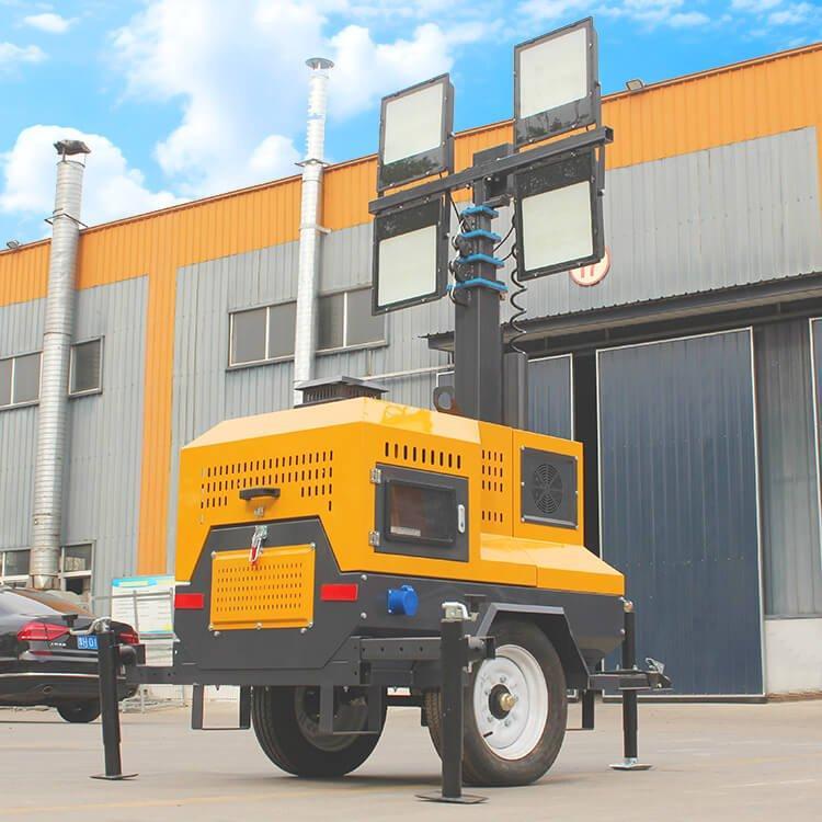 Осветительная башня мобильная 7м с дизель-генератором и LED (арт. 25-5083323)