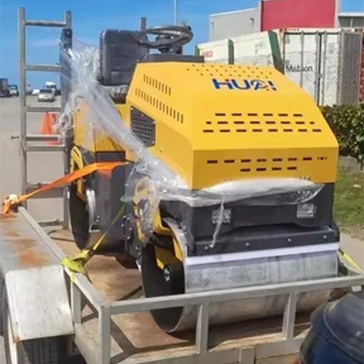 Каток вибрационный двухвальцовый 8000кг с гидравлическим насосом (арт. 25-5083341)