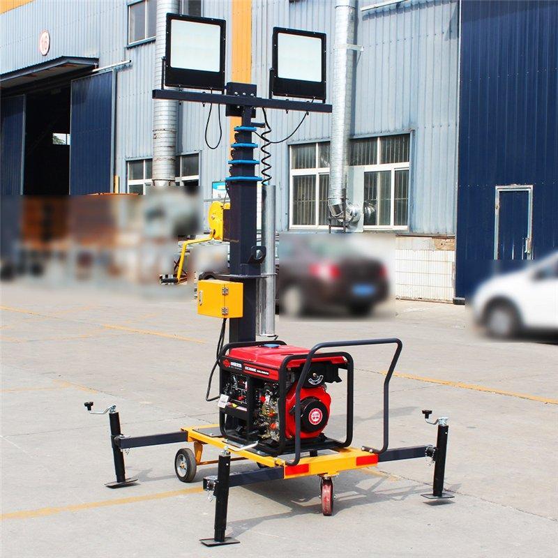 Мачта телескопическая светодиодная мобильная 6м 9м (арт. 25-5083348)