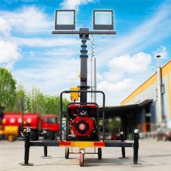 Мобильная световая башня LED телескопическая 6 м (арт. 25-5083353)