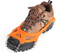 Кошки ледовые силиконовые с шипами противоскользящие 10 зубьев (арт. 25-5083360)