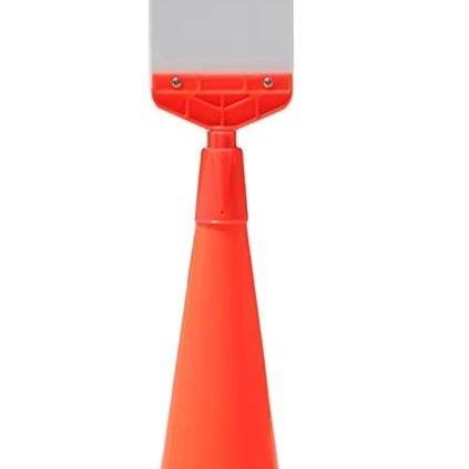 Конус дорожный гибкий ПВХ 70 см для безопасности (арт. 25-5083383)