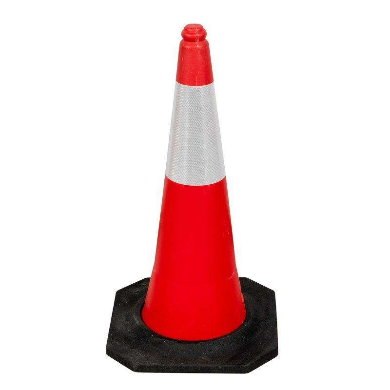 Конус дорожный гибкий ПВХ 70 см для безопасности (арт. 25-5083385)