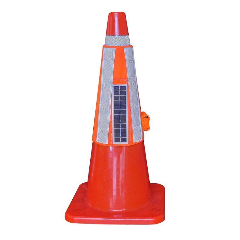 Конус дорожный гибкий ПВХ с LED подсветкой 70 см (арт. 25-5083388)