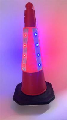 Конус дорожный гибкий ПВХ с LED подсветкой 70 см (арт. 25-5083388)