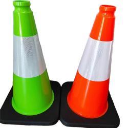 Конус дорожный гибкий ПВХ 40 см для безопасности (арт. 25-5083389)