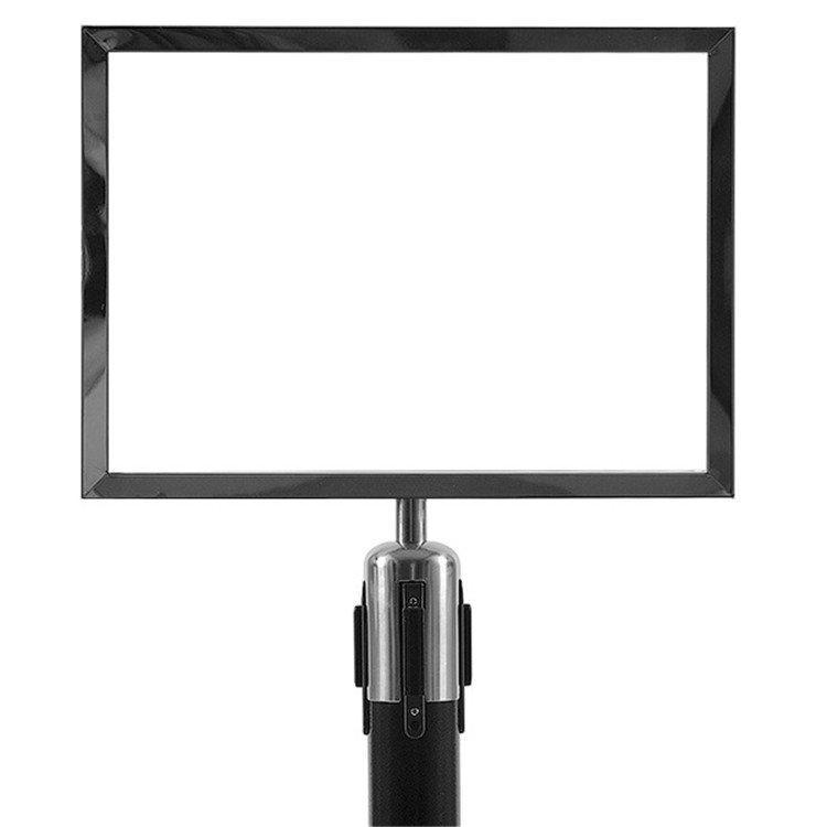 Стойка с выдвижной лентой и держателем табличек A3 A4 (арт. 25-5083403)