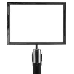 Стойка с выдвижной лентой и держателем табличек A3 A4 (арт. 25-5083403)