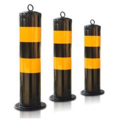 Столбик парковочный дорожный стальной съемный и стационарный (арт. 25-5083407)