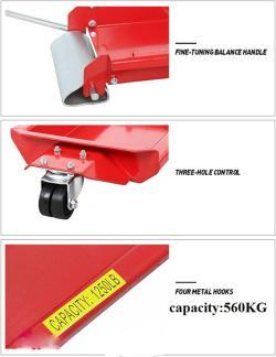 Тележка для мотоцикла с поворотными колесами 1250lb (арт. 25-5083424)