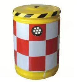 Ведро пластиковое противоударное с солнечной LED подсветкой (арт. 25-5083430)