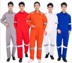 Костюм рабочий с длинным рукавом и светоотражающими полосами (арт. 25-5083434)